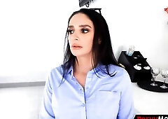 Stepmom Gets her Garments Off for Cash