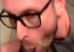 Black Dude Nails White Boy's Throat with Enormous Beefstick