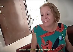 Stepmother Discovers That Her Stepson Is Gay and Punishes Him by Fucking Him Hard with a Strapon.