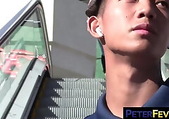 PETERFEVER Insane Alec Cruz Displays His Solo Onanism Vignette