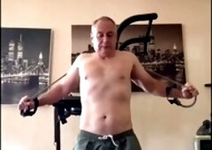 Mature solo fun with Alex Art in her cute undies at Faphouse