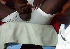 Str8 bbc stroke his meat 2