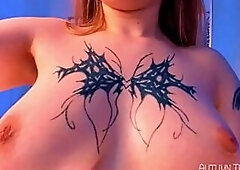An Israeli golden-haired will test all your fetishes whilst poking a sex toy into her taut vagina. - Autumn Tears
