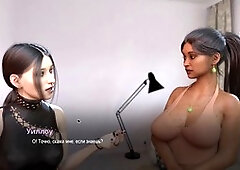 Big ass older woman gets down and dirty with a young stud