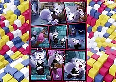 the fox on the woods