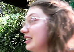 Amateur Milf masturbates sucks and fucks with cumshot