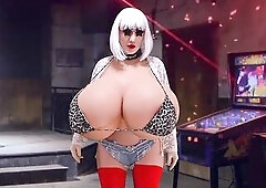 Juggsy is a large breasts female masking sissy. This is a messy talking episode! Juggsy dances at the Indecent Sissy Angels Roadhouse, but there'