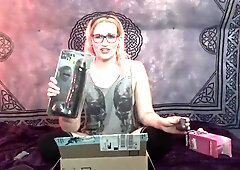 violet ventur unboxing dildos and smokin'