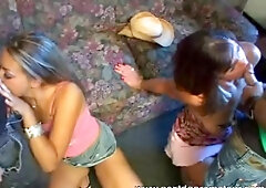 Dahlia & Suzie Get Nailed in Vintage Retro Anal Threesome hardcore - cock sharing