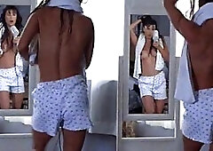 Great looking, Demi Moore was posing for the camera without clothes, to earn some cash