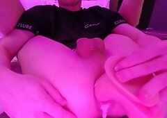 Close up, penthouse, gay prostate massage