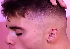 Teen Twink lets stepdad eat and fuck hes asshole