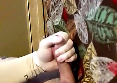 Splendid young married construction employee stops by to shoot his blast