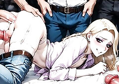 We Screwed My Ally's Trans Fiancée's Butt in the Midst of the Hotel Garden