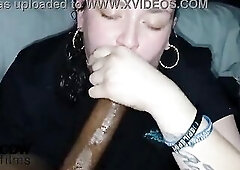 My maid let me cum in her throat after this babe seen my ramrod was large