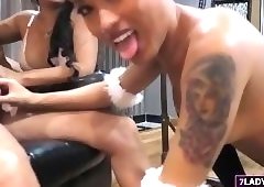 Ladyboy Miley Interview And Blowjob