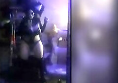 what kind of girl is in front of the mirror?