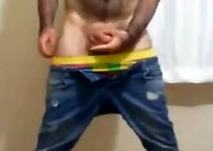 Hairy Turkish Stud's Webcam Show