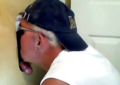 Friendly Face Gets Prick Sucked At Gloryhole