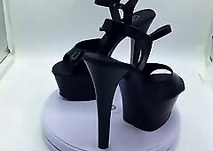 EXOTIC HIGH HEELS FOR CUMSHOT