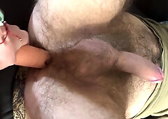 Plumbing a faggot stepdaddys brown-eye with fuck stick and spunking