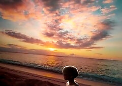 Voyeur Beach Cam Bikini Girl's Whole Ass Hanging Out ????