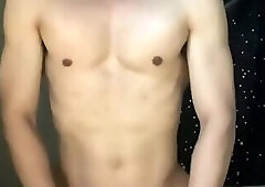 korean man with his toy