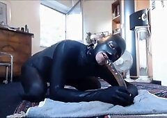 victim deep-throating