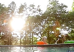 Big dick son foot and cumshot