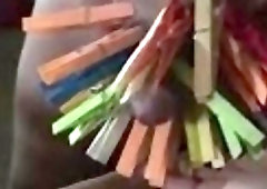 MIstress cock tortures her submissive little slave BDSM fetish porn