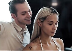 TIME FREEZE - Photographer FREEZES And Screws Celebrity Yoga Influencer Veronica Leal In Her Mansion