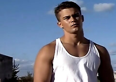 Alexei Gromoff watches stripper then gets gangbanged