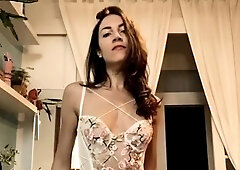 Amateur teen porsha solo action