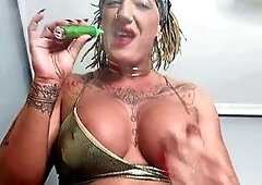 Muscular woman, verified, faphouse