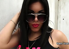 TS banged after nice blowjob