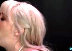 PornoPyro.com - Kay Carter has a husband who just adores his slutty natured wife. He encourages her to get out and indulge herself as often as He want