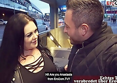 German Fat Slut Picked Up In Public For Sex Date In Berlin