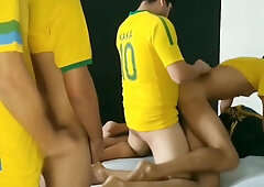 Mexican National Squad At The Football Pub