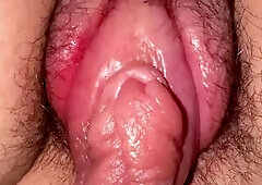 Her huge snatch pump yet! Do u like the obese bushy vagina?