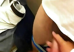 College Guys Bareback In Mall Dressing Room