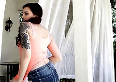 Diabolic: Ivy Swallows Hard after Cunt Drilling