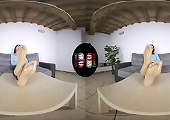 Breathtaking Babe Petra Posing And Teasing In Vr With Her Sexy Feet Inside Preservatives