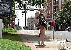 Julie around town