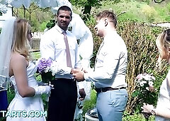 Marrying The Wench - Sexy Bride Suck And Screw Large Ramrod Of Favourable Most good Chap