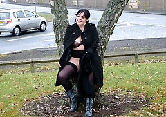 British Milf Flashing Everywhere