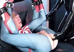 Youngsters, cosplay sex, latex