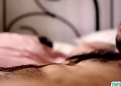 Busty blonde Tgirl throats and barebacked by her mistress