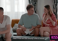 : Why Bang Sexy Stepmother Id Like To Fuck During The Time That Stepson Was In Share Couch With Stepmama? With Matthew Meier