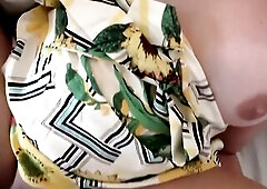 Breasty blond woman, Brianna Beach loves to get banged from the back, until that babe cums