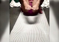 Hawt College Femboy Bare Stretch Dont Cum Defiance My Yoga routine turned into secret masturbation